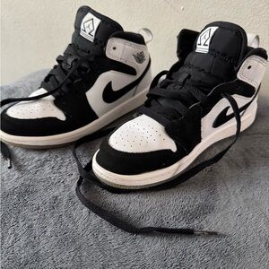 Jordan Kids Sneakers Black White